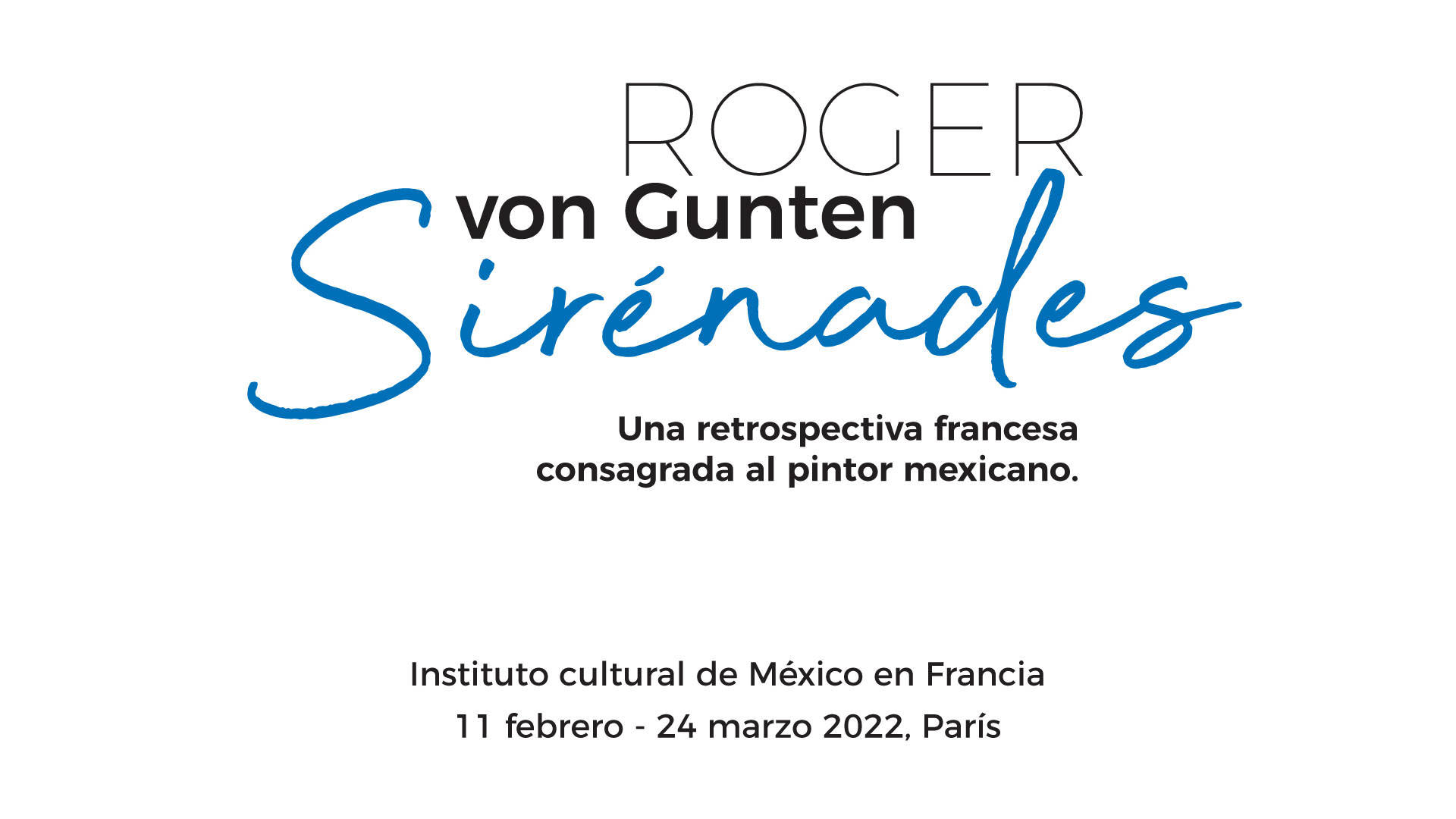 Sirénades at the Cultural Institute of Mexico in France